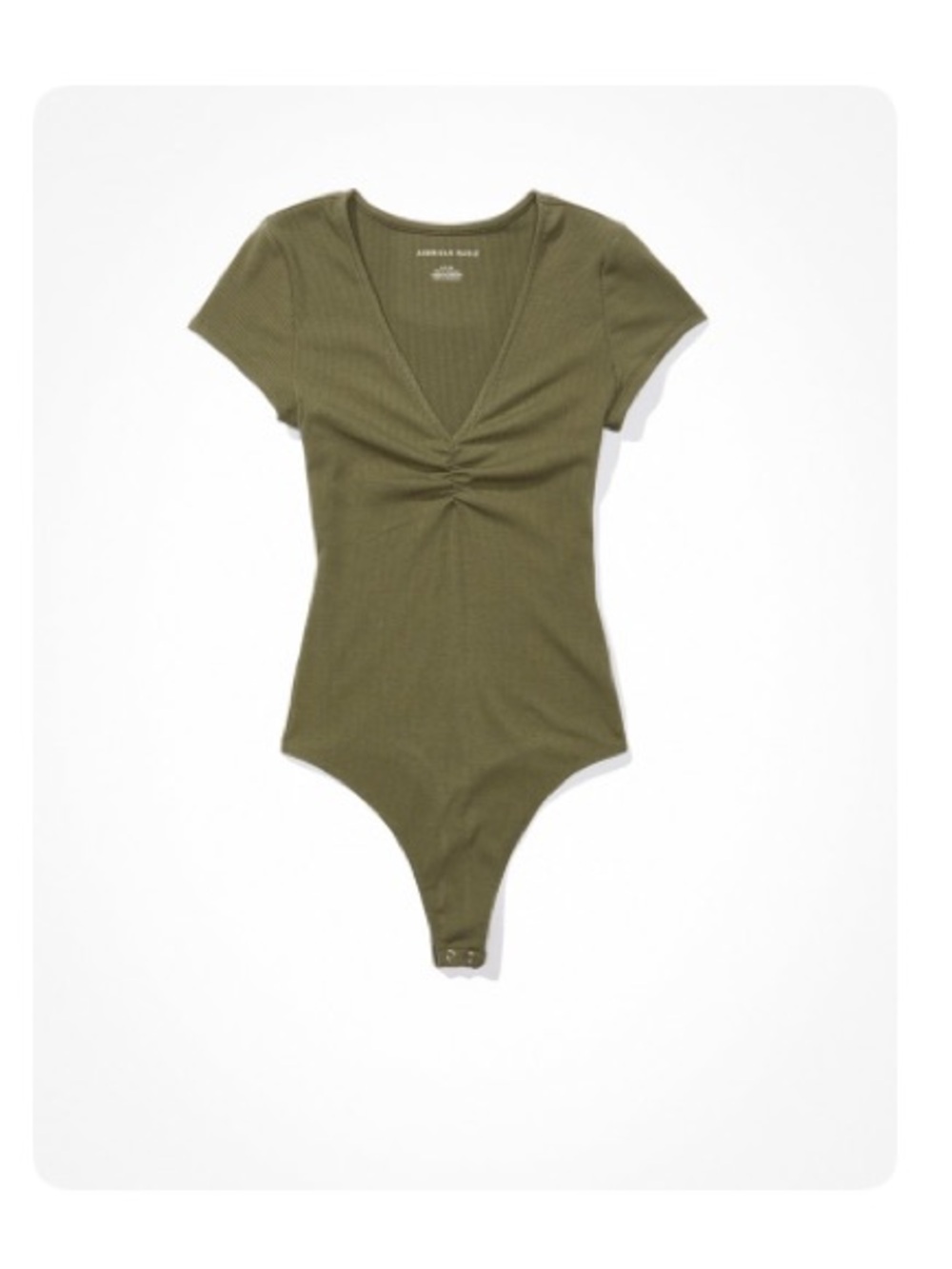 AE v-neck cinch front bodysuit